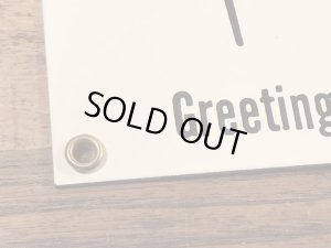 90’sのアドバタイジングキャラクターのミスターピーナッツのヴィンテージのメタルサイン