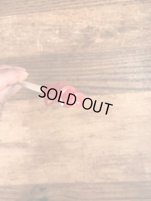 50~60年代頃のアドバタイジングキャラクターのミスターピーナッツのビンテージのストロー