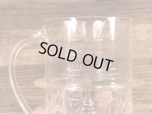 50~60年代頃のアドバタイジングキャラクターのミスターピーナッツのビンテージの計量マグカップ