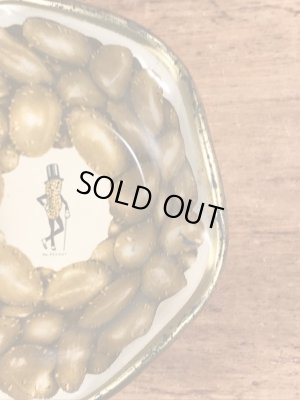 50~60’sのアドバタイジングキャラクターのミスターピーナッツのヴィンテージの容器