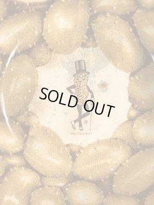 50~60年代頃のアドバタイジングキャラクターのミスターピーナッツのビンテージの入れ物