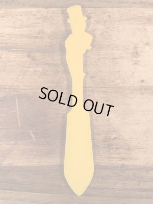 70’sの企業キャラクターのミスターピーナッツのヴィンテージのバターナイフ