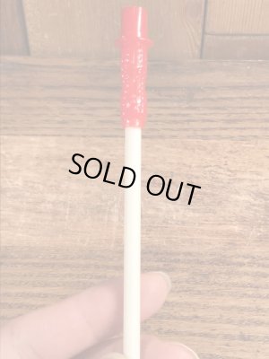 50~60年代頃のアドバタイジングキャラクターのミスターピーナッツのビンテージのストロー