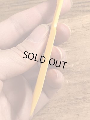 70’sの企業キャラクターのミスターピーナッツのヴィンテージのバターナイフ