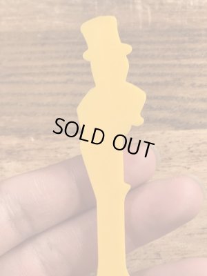 70年代頃のアドバタイジングキャラクターのミスターピーナッツのビンテージのバターナイフ