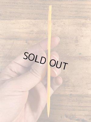 70年代頃のアドバタイジングキャラクターのミスターピーナッツのビンテージのバターナイフ