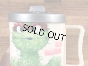 70’sのセサミストリートのオスカーのヴィンテージのプラスチックカップ