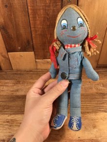 他の写真3: Knickerbocker Levi's Denim Rug Doll　リーバイス　ビンテージ　ラグドール　プラッシュドール　70年代