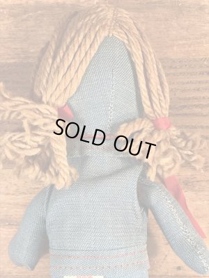 70年代頃のリーバイスのビンテージのデニムのラグドール