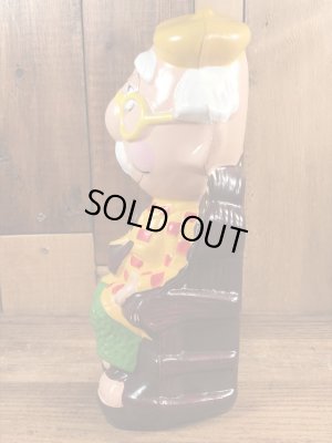 70’sのおじいちゃんのヴィンテージのコインバンク