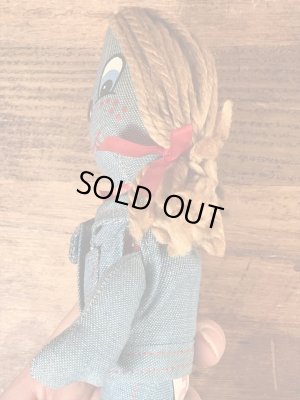 70年代頃のリーバイスのビンテージのデニムのラグドール