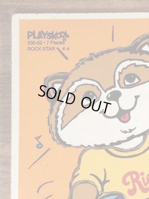 80’sのシャツテイルズのヴィンテージのウッドパズル