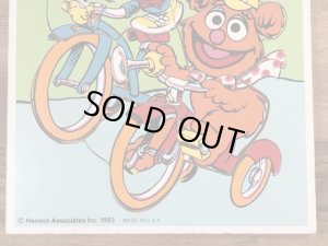 80年代頃のマペットベイビーズのビンテージのウッドパズル