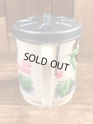 70’sのセサミストリートのオスカーのヴィンテージのプラスチックカップ