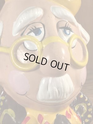 70’sのおじいちゃんのヴィンテージのコインバンク