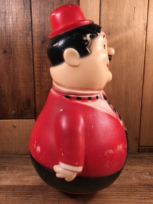 60年代頃のローレル&ハーディのビンテージのおきあがりこぼし