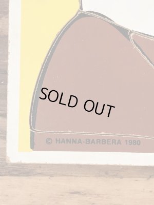 80’sのヨギベアのヴィンテージの木製パズル