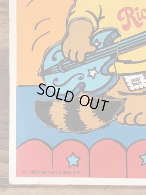 80’sのシャツテイルズのヴィンテージのウッドパズル