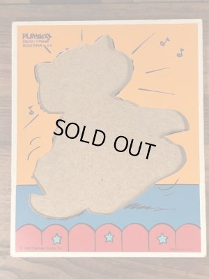 80’sのシャツテイルズのヴィンテージのウッドパズル