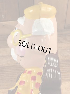 70年代頃のおじいさんのビンテージの貯金箱