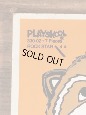 80’sのシャツテイルズのヴィンテージのウッドパズル