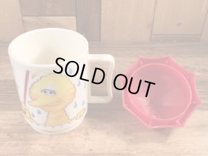 70年代頃のセサミストリートのビッグバードのビンテージのマグカップ