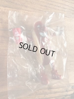 90年代頃の企業キャラクターのミスタービッグバイトのビンテージのベンダブルフィギュア