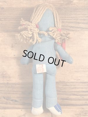 70’sのリーバイスのヴィンテージのデニムのラグドール