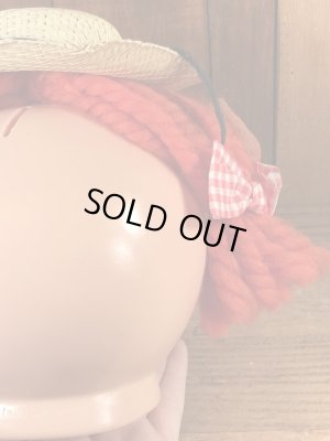 70’sのラガディ&アンディモチーフのヴィンテージのコインバンクドール