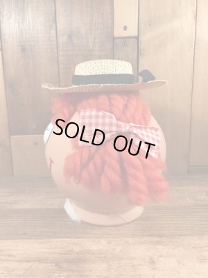 70’sのラガディ&アンディモチーフのヴィンテージのコインバンクドール