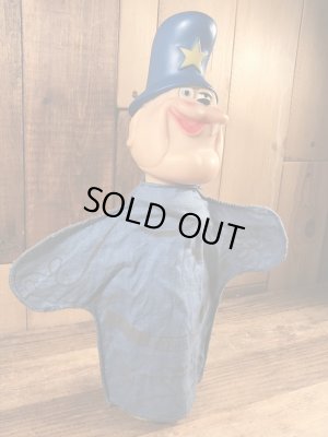 60年代頃のディックトレイシーショウのヘムロックホームズのビンテージのパペット人形