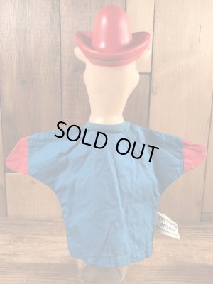 60’sのハンナバーベラの早撃ちマックのヴィンテージのパペット人形