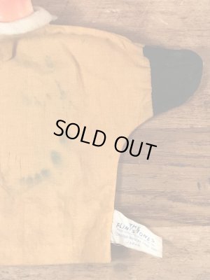 60’sのフリントストーンのディノのヴィンテージのハンドパペット