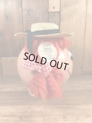 70年代頃のロイデス社製のビンテージの貯金箱フィギュア