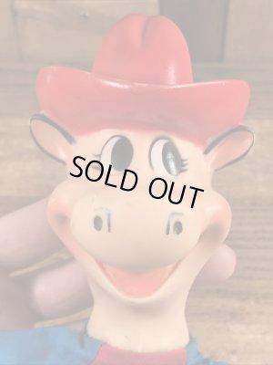 60年代頃のハンナバーベラの早撃ちマックのビンテージのハンドパペットドール