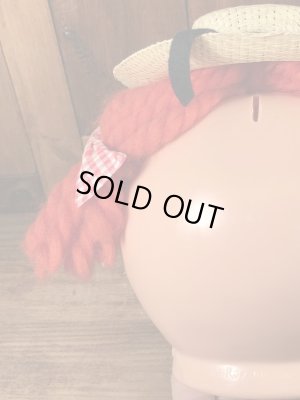 70年代頃のロイデス社製のビンテージの貯金箱フィギュア