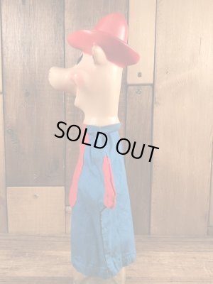 60’sのハンナバーベラの早撃ちマックのヴィンテージのパペット人形