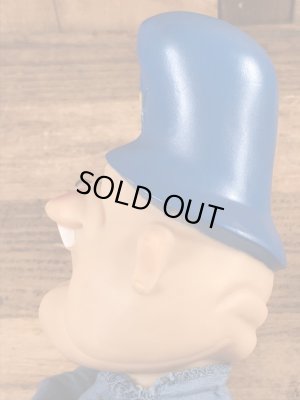 60’sのディックトレイシーショウのヘムロックホームズのヴィンテージのハンドパペットドール