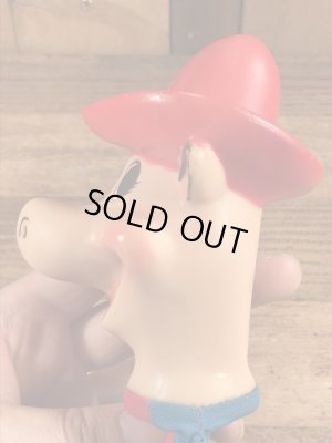 60’sのハンナバーベラの早撃ちマックのヴィンテージのパペット人形