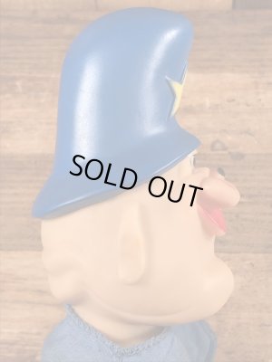 60年代頃のディックトレイシーショウのヘムロックホームズのビンテージのパペット人形