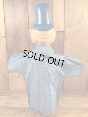 60’sのディックトレイシーショウのヘムロックホームズのヴィンテージのハンドパペットドール