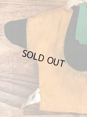 60’sのフリントストーンのディノのヴィンテージのハンドパペット