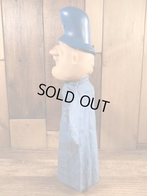 60’sのディックトレイシーショウのヘムロックホームズのヴィンテージのハンドパペットドール