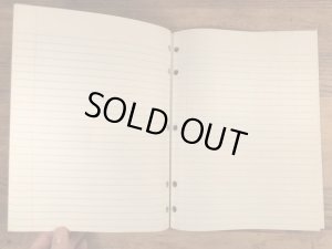 70’sのスマイルフェイスのヴィンテージのルーズリーフ