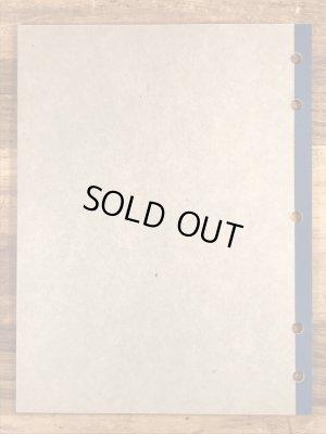 70’sのスマイルフェイスのヴィンテージのノートブック