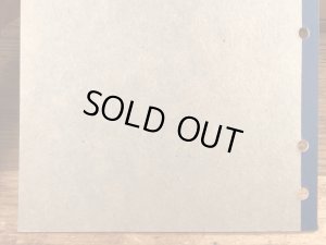 70’sのスマイルフェイスのヴィンテージのルーズリーフ