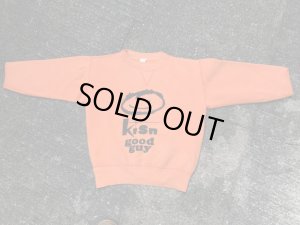 60’sのスマイルフェイスの前Vのヴィンテージのスウェットシャツ