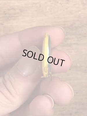 70年代頃のスマイルフェイスのビンテージの缶バッジ