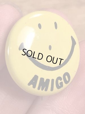 70年代頃のスマイルのビンテージの缶バッジ