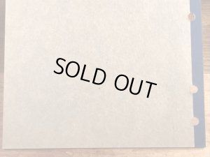 70’sのスマイルのヴィンテージのルーズリーフ